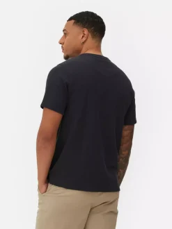 T-shirt z fakturą plastra miodu