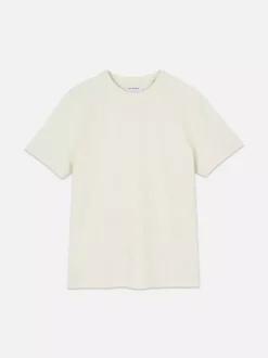 T-shirt z fakturą plastra miodu