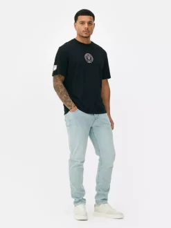 T-shirt z haftem Inter Miami