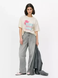 T-shirt z krótkim rękawem i nadrukiem