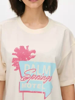 T-shirt z krótkim rękawem i nadrukiem