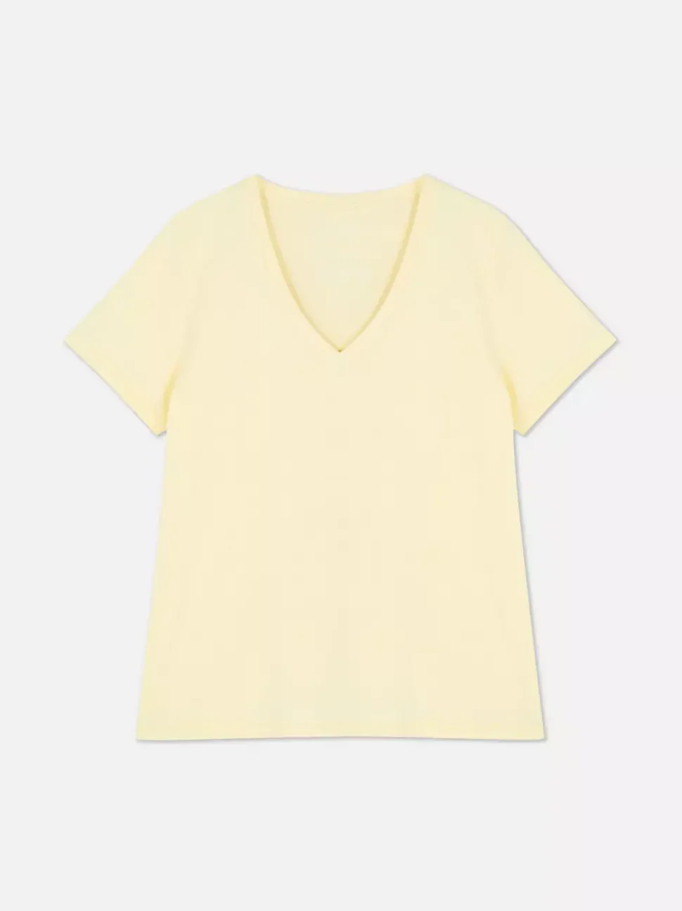 T-shirt z krótkim rękawem i dekoltem w serek