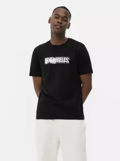 T-shirt z krótkim rękawem Los Angeles