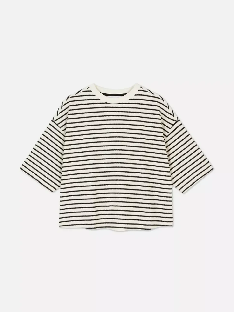 T-shirt z krótkim rękawem w paski, część zestawu