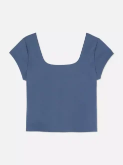 T-shirt z minirękawkami