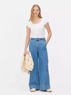 T-shirt z minirękawkami