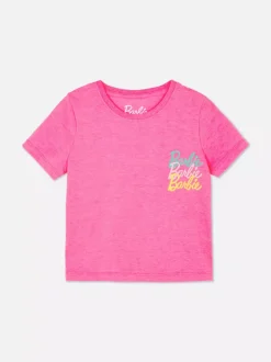 T-shirt z nadrukiem Barbie