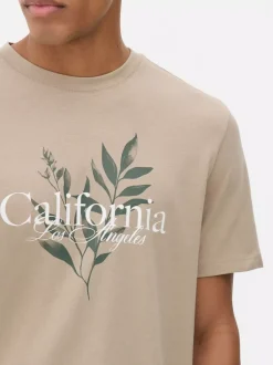 T-shirt z nadrukiem California
