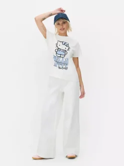 T-shirt z nadrukiem Hello Kitty
