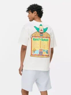 T-shirt z nadrukiem Krusty'ego z Simpsonów