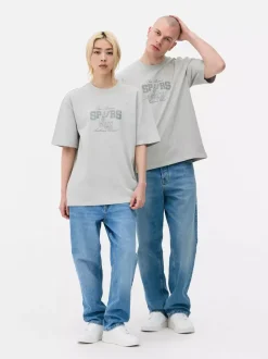 T-shirt z nadrukiem NBA San Antonio Spurs