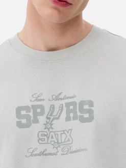 T-shirt z nadrukiem NBA San Antonio Spurs