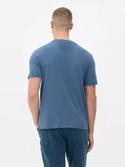 T-shirt z okrągłym dekoltem