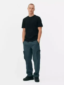 T-shirt z okrągłym dekoltem