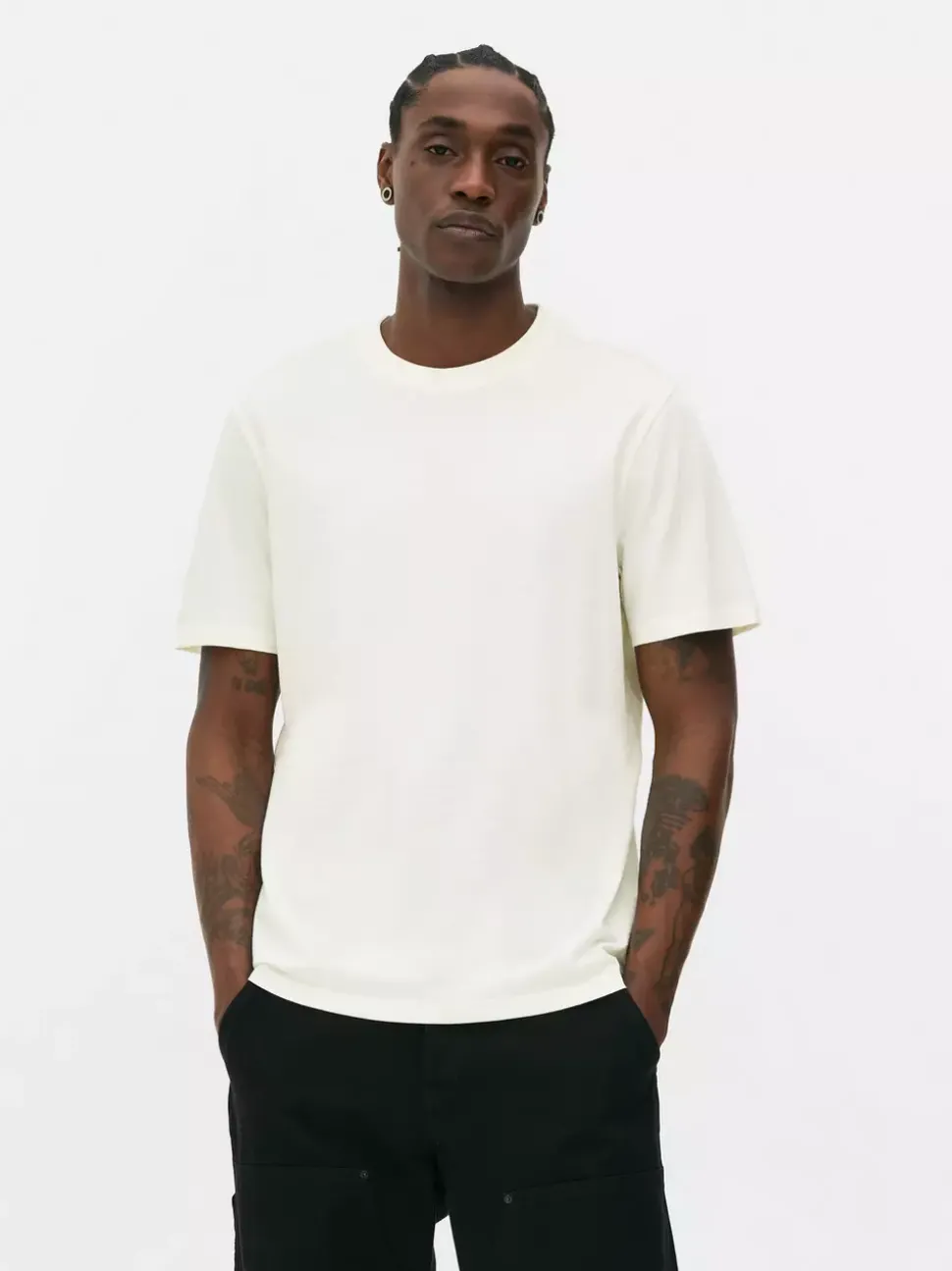 T-shirt z okrągłym dekoltem