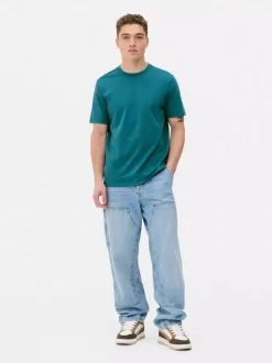 T-shirt z okrągłym dekoltem