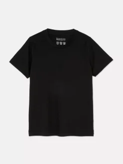 T-shirt z okrągłym dekoltem o regularnym kroju