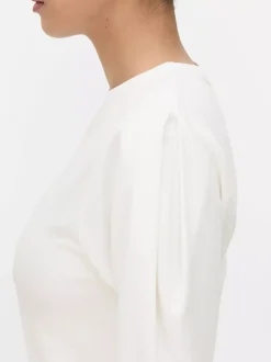 T-shirt z podwiniętymi rękawami The Edit