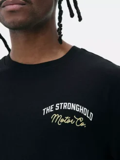 T-shirt z tygrysim nadrukiem The Stronghold