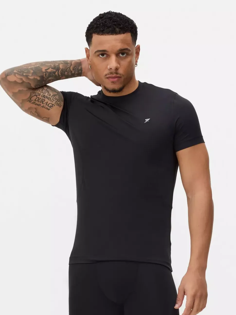 T-shirty sportowe z mieszanym wzorem, 2 szt.