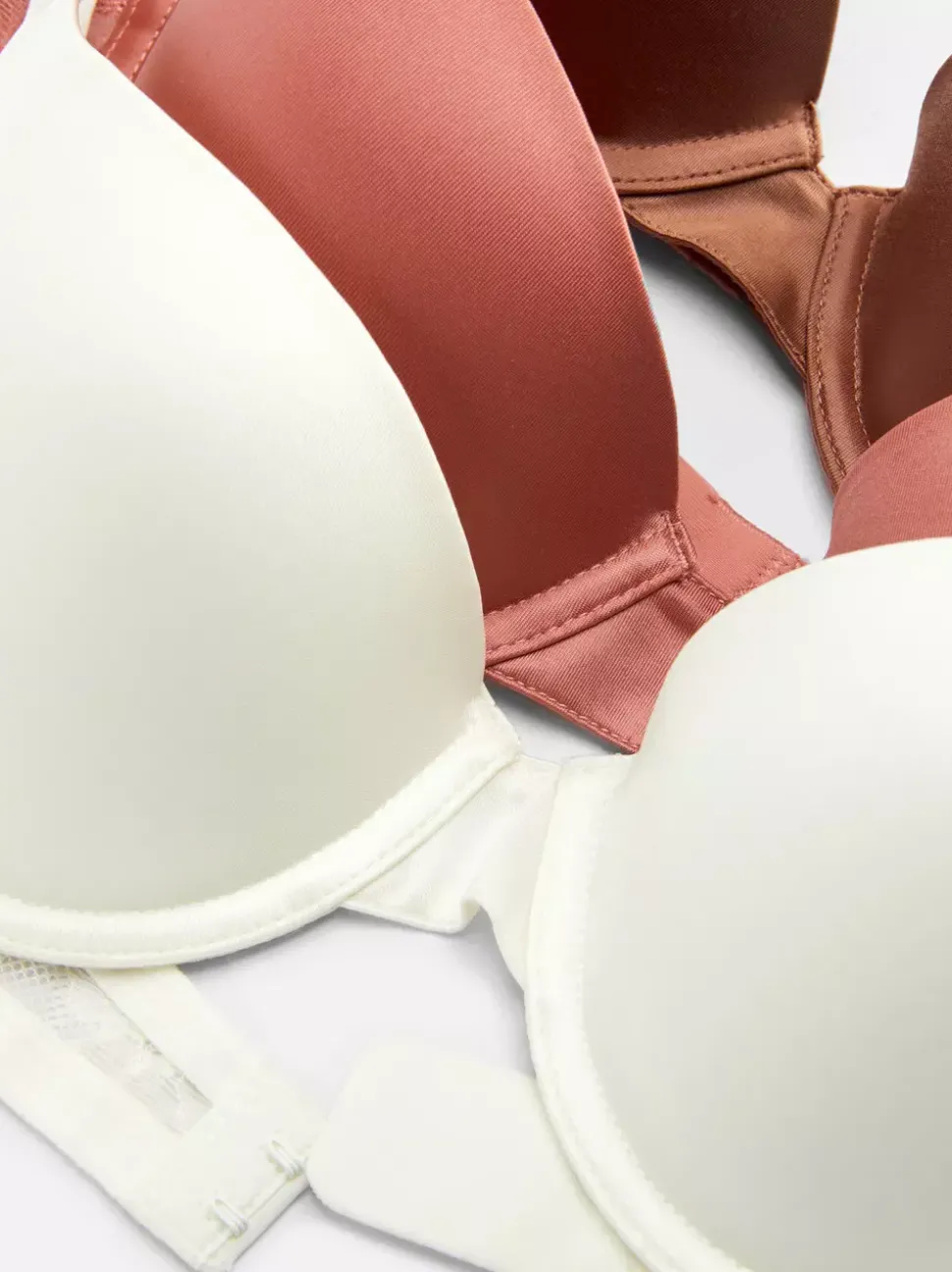 Usztywniane biustonosze z fiszbinami, 3 szt.