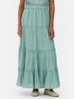 Warstwowa spódnica maxi