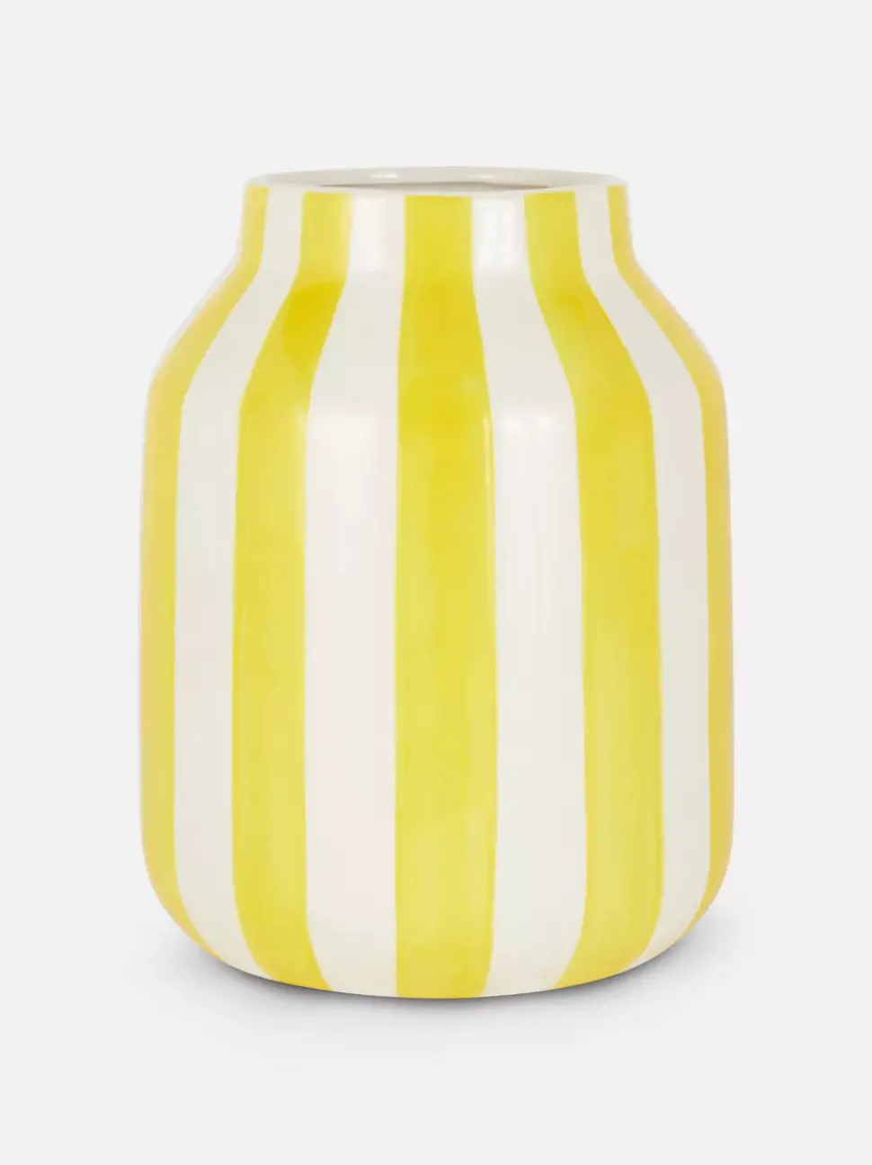 Wazon ceramiczny w paski