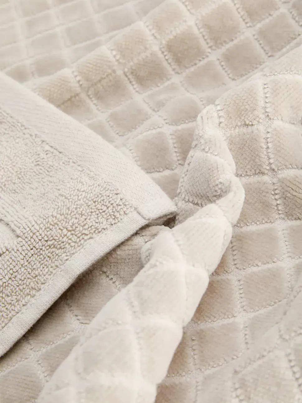 Welurowy ręcznik do rąk