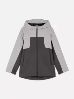 Wiatrówka z długim rękawem w bloki kolorystyczne