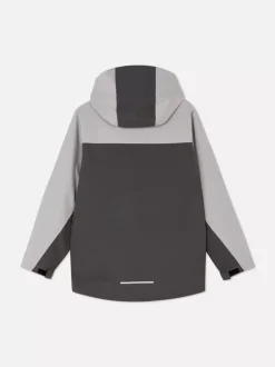 Wiatrówka z długim rękawem w bloki kolorystyczne