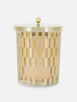 Świeca zapachowa w ozdobnym słoiczku