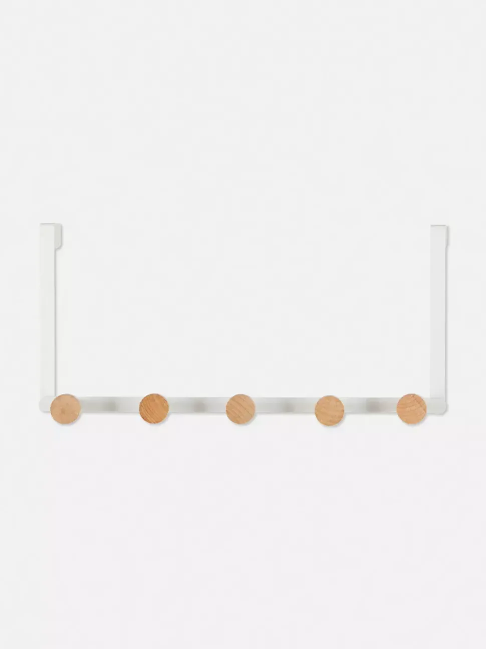 Wieszak na drzwi z trzema haczykami na płaszcz