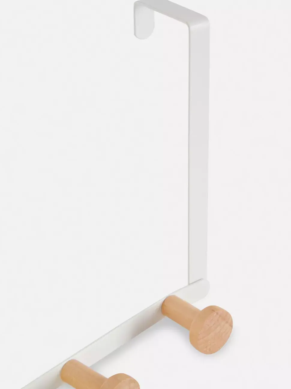 Wieszak na drzwi z trzema haczykami na płaszcz