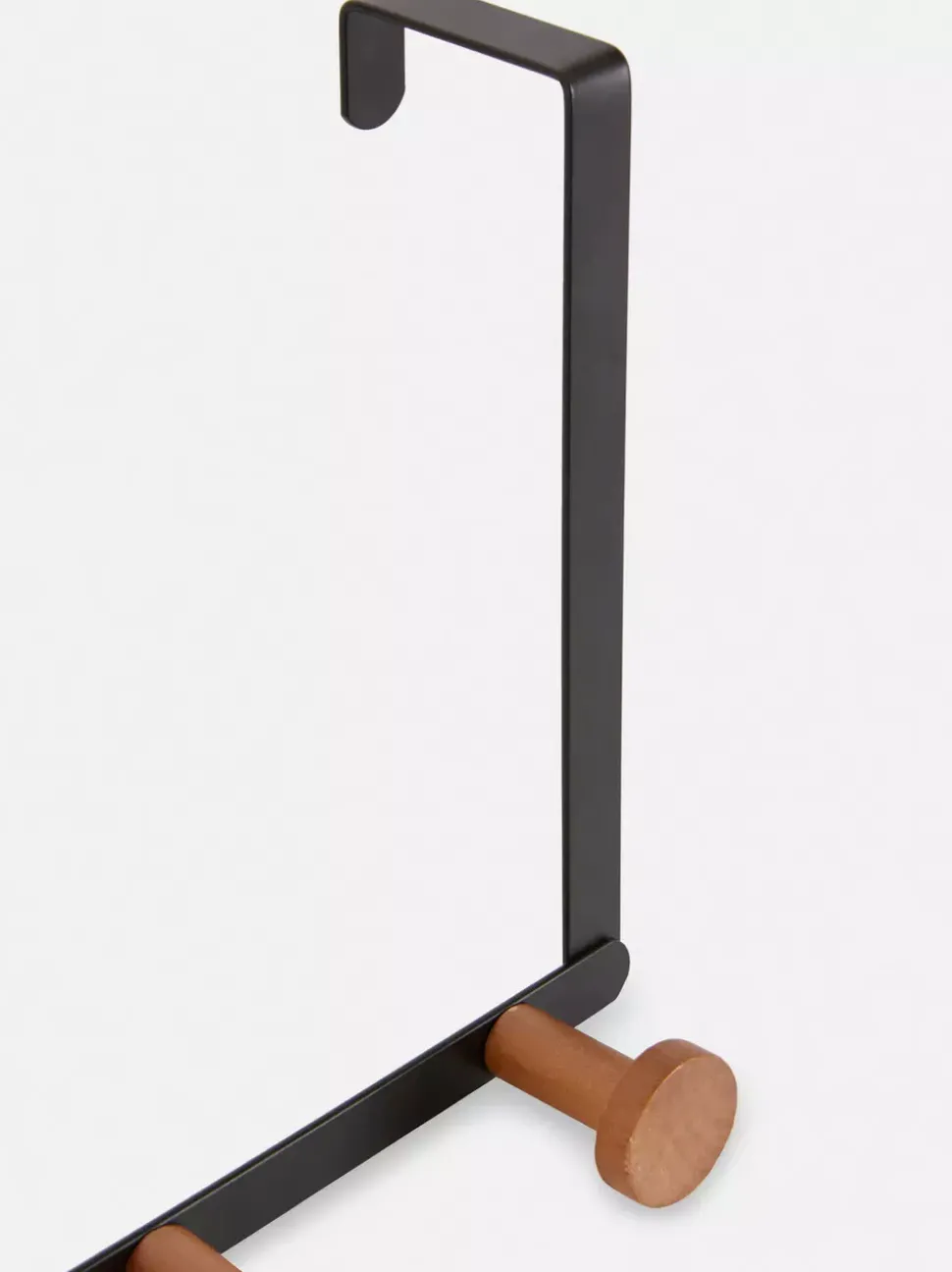 Wieszak na drzwi z trzema haczykami na płaszcz