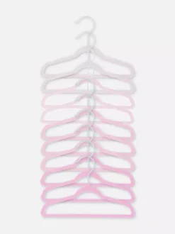 Wieszaki na ubranka dla niemowląt, 10 szt.