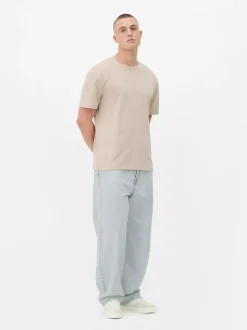 Workowate spodnie jeansowe