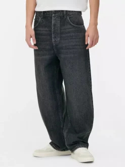 Workowate spodnie jeansowe