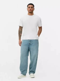 Workowate spodnie jeansowe