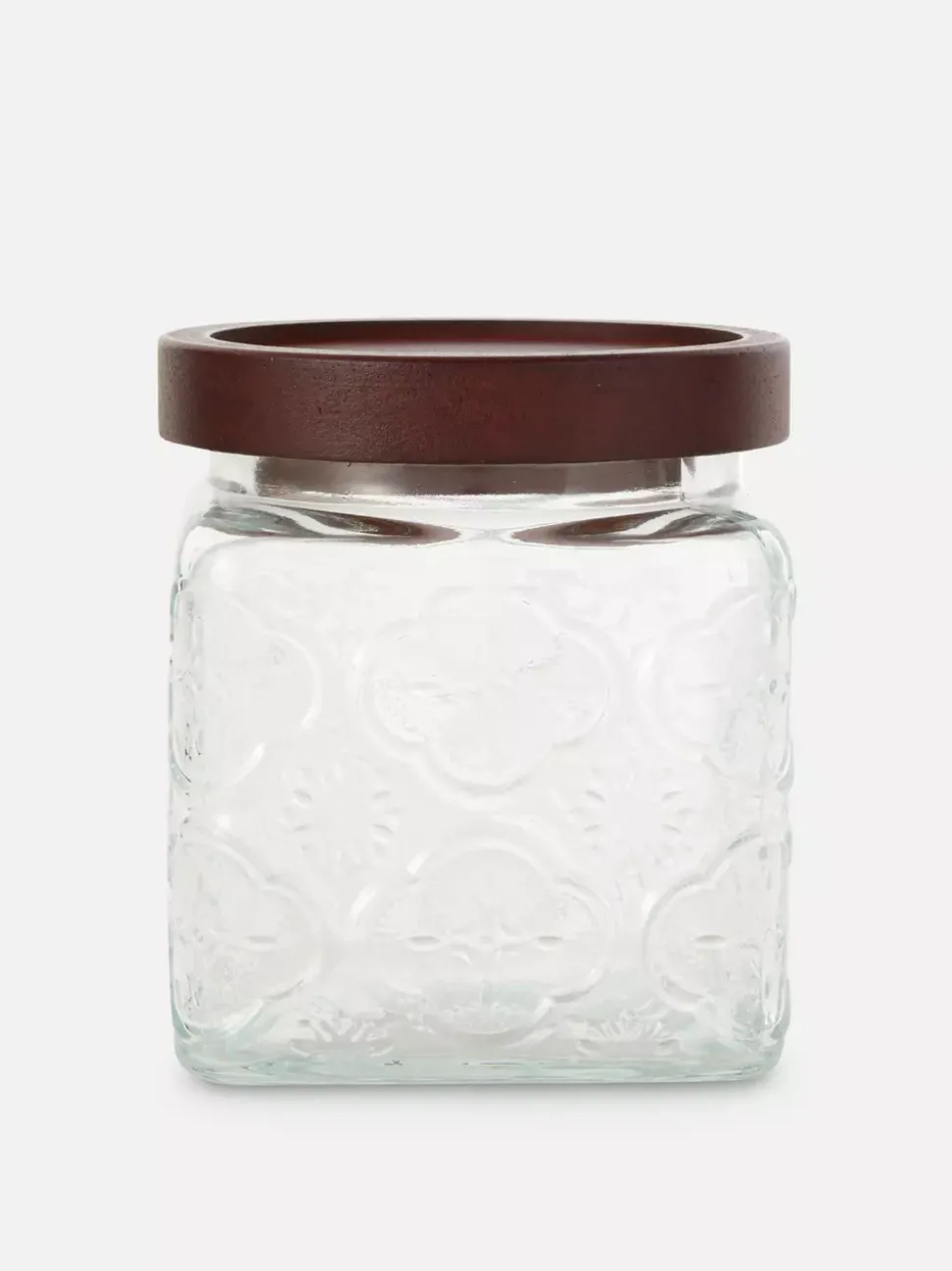 Wytłaczany pojemnik z drewnianą pokrywką