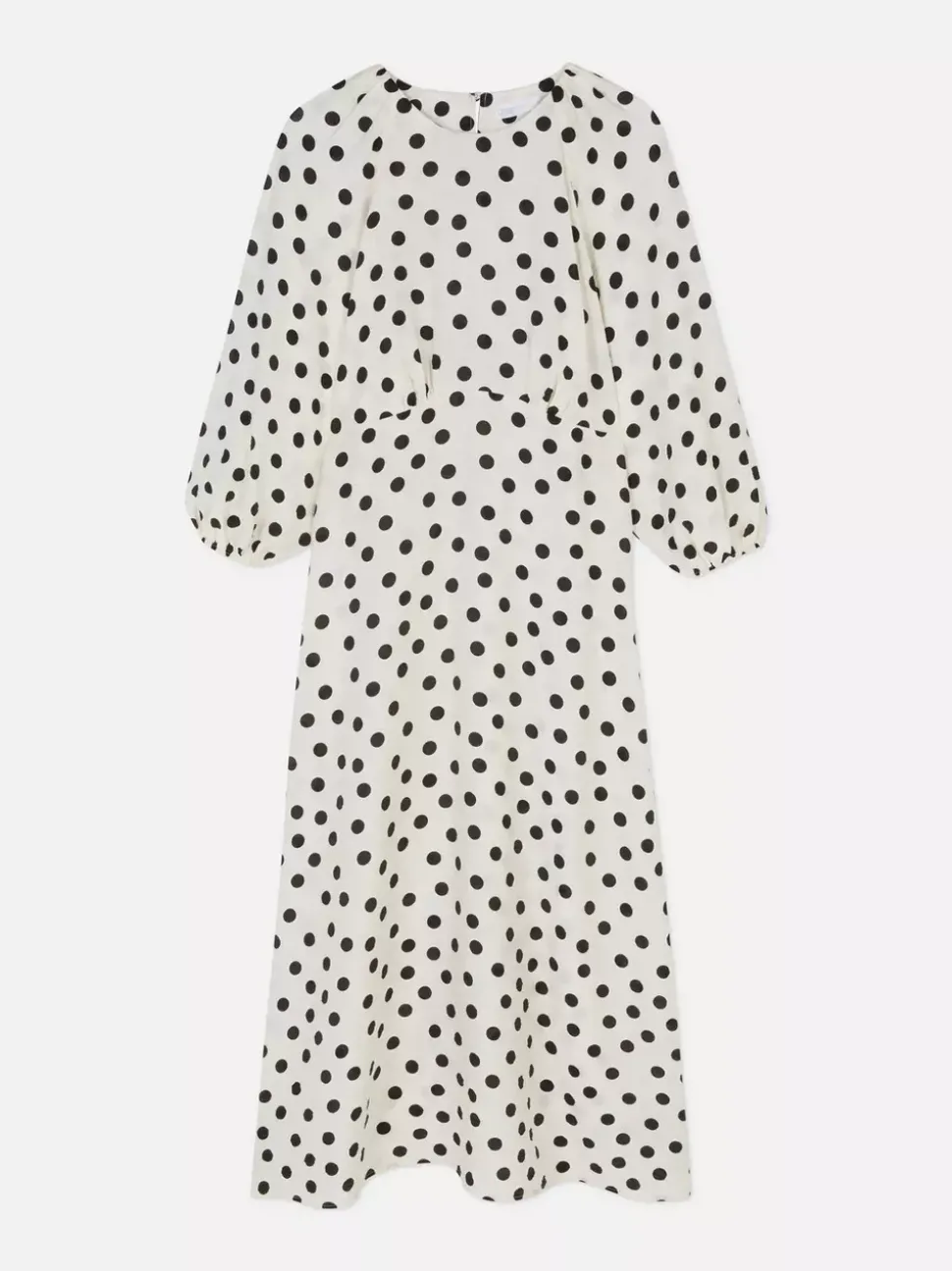 Wzorzysta sukienka midi