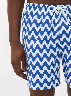 Wzorzyste szorty kąpielowe