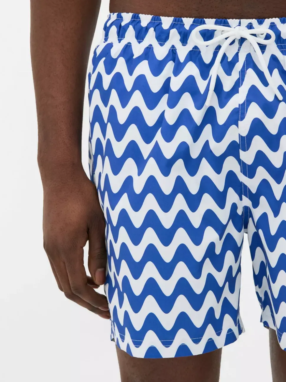 Wzorzyste szorty kąpielowe