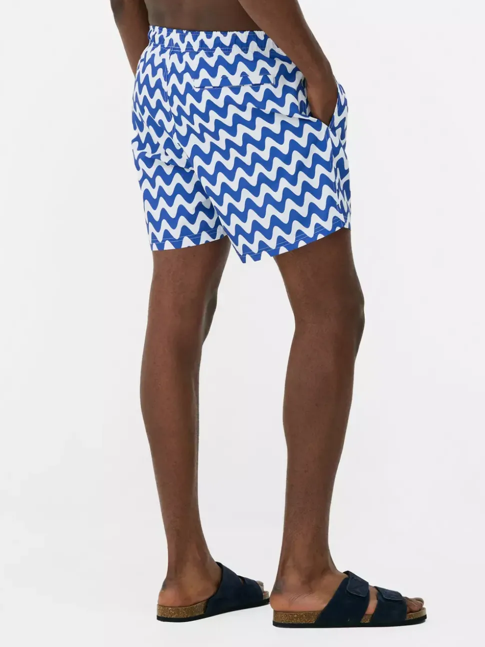 Wzorzyste szorty kąpielowe