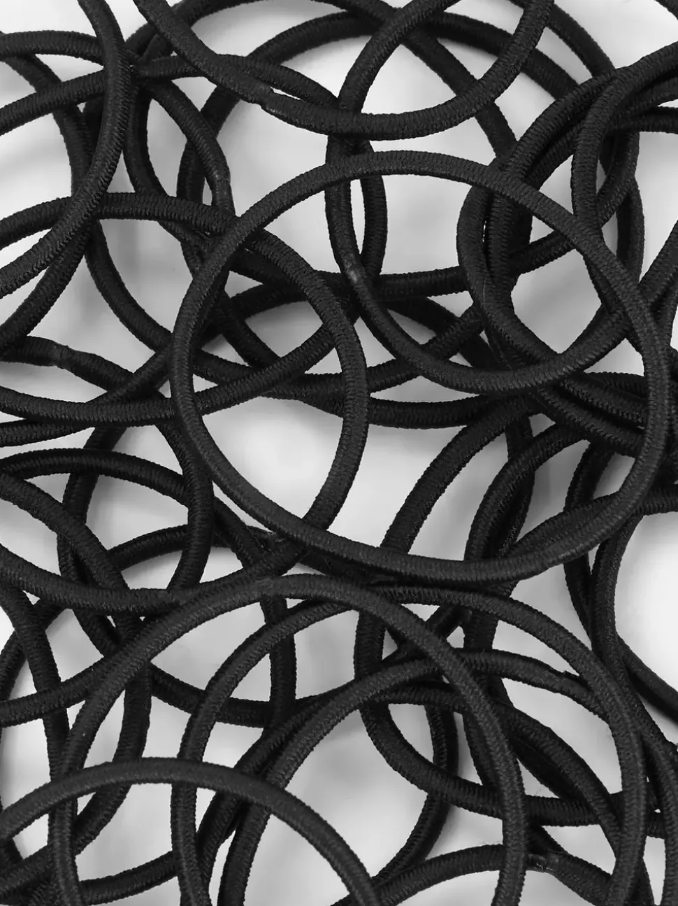 Zestaw cienkich gumek do włosów, 60 szt.