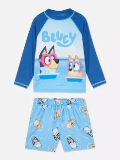 Zestaw kąpielowy z koszulką i szortami z Blue