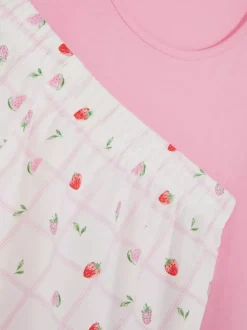 Zestaw piżamowy z bezrękawnikiem i szortami