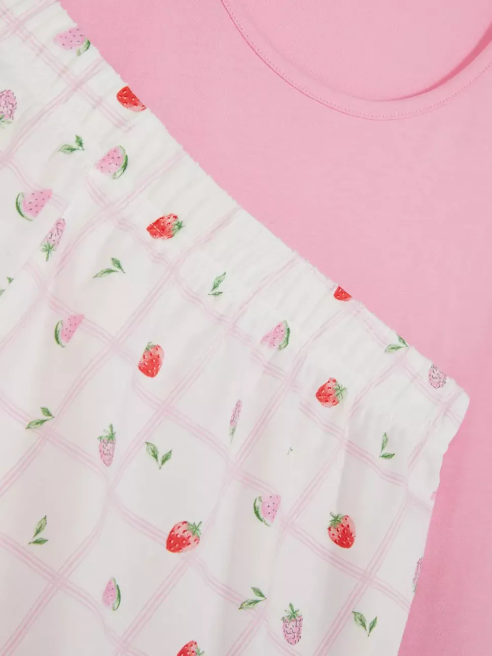 Zestaw piżamowy z bezrękawnikiem i szortami