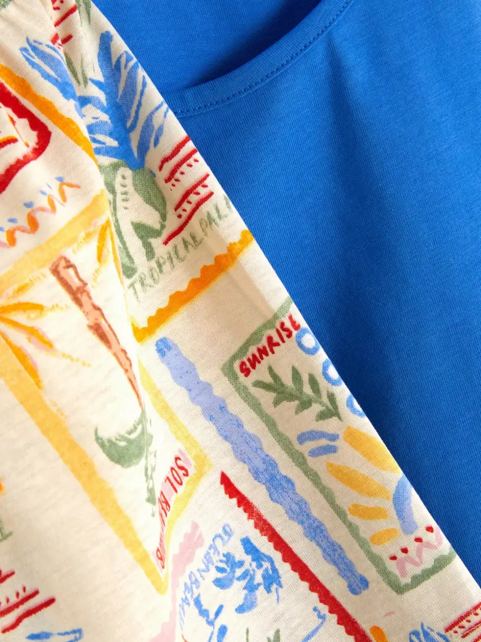 Zestaw piżamowy z bezrękawnikiem i szortami