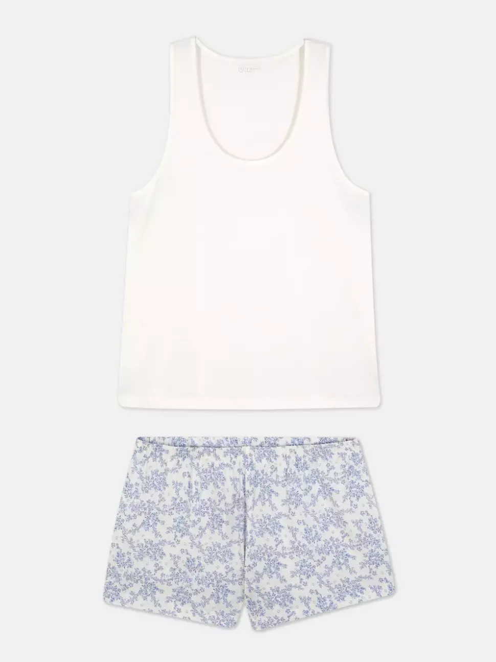 Zestaw piżamowy z bezrękawnikiem i szortami