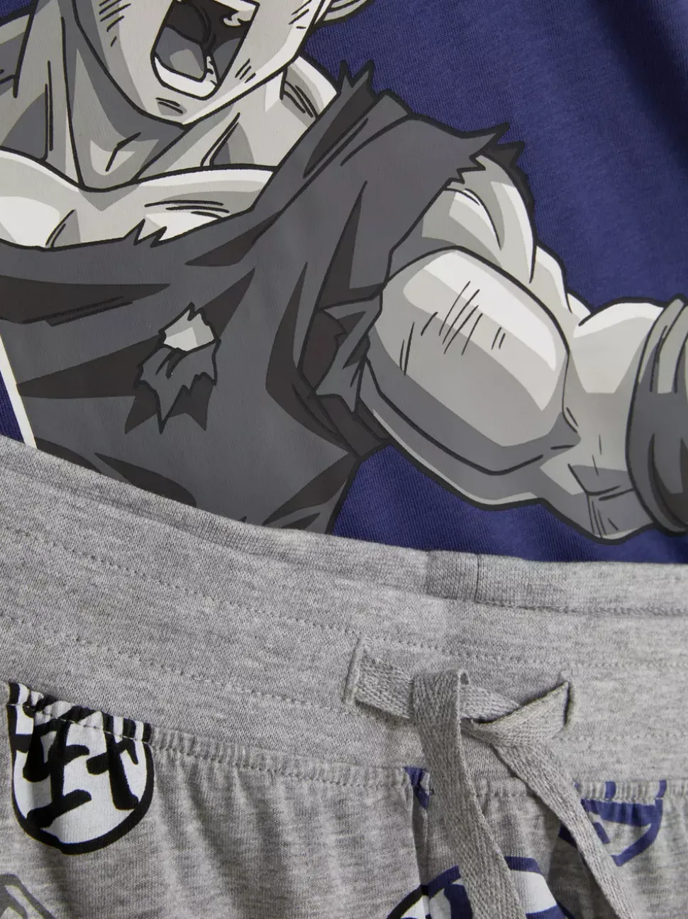 Zestaw piżamy z szortami z motywem Dragon Ball Z